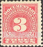 FindYourStampsValue: DOCUMENTARY ISSUE - Three Cents