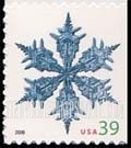 FindYourStampsValue: CHRISTMAS - Snowflake, Self-Adhesive Booklet Stamp