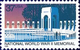 FindYourStampsValue: NATIONAL WORLD WAR II MEMORIAL, Self-Adhesive stamp
