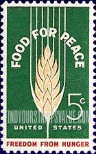 FindYourStampsValue: FOOD FOR PEACE - FREEDOM FROM HUNGER