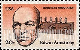FindYourStampsValue: EDWIN ARMSTRONG - American Inventors