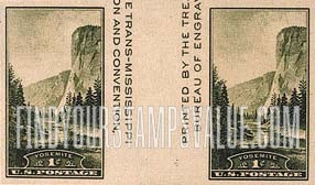 FindYourStampsValue: TRANS-MISSISSIPPI PHILATELIC EXPOSITION - El Capitan, Yosemite, Special Printing