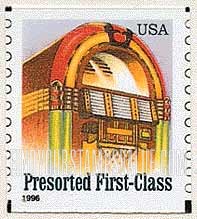 FindYourStampsValue: JUKE BOX, Self-Adhesive Coil stamp