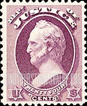 FindYourStampsValue: JUSTICE - Gen.Winfield Scott