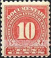 FindYourStampsValue: DOCUMENTARY ISSUE - Ten Cents