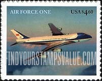 FindYourStampsValue: AIR FORCE ONE, Self-adhesive stamp