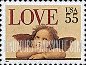FindYourStampsValue: LOVE - Cherub