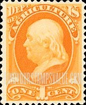 FindYourStampsValue: AGRICULTURE - Benjamin Franklin