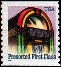 FindYourStampsValue: JUKE BOX, Coil Stamp