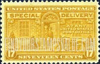 FindYourStampsValue: SPECIAL DELIVERY - Motorcycle Delivery