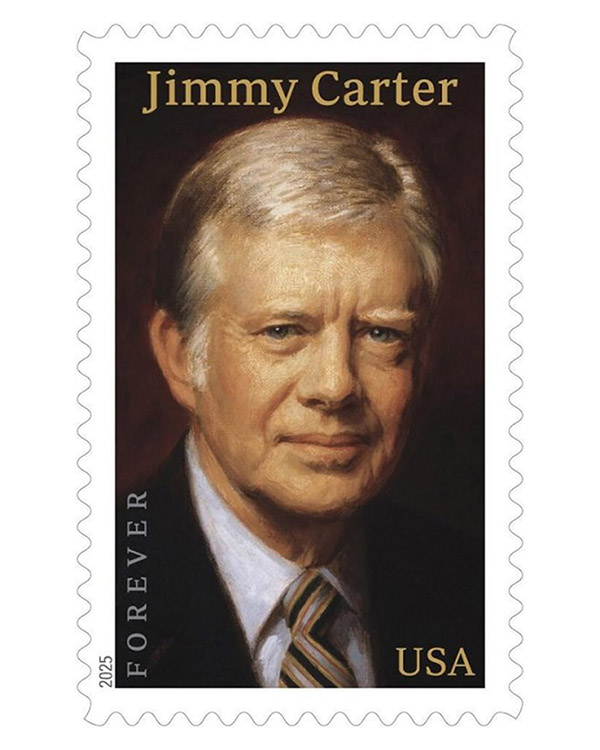 USPS issues Jimmy Carter Forever stamp