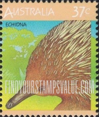 FindYourStampsValue: Fauna: Echidna