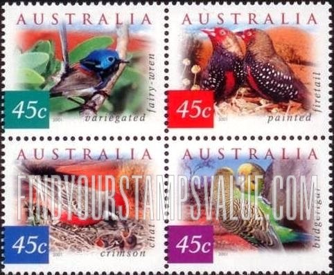 FindYourStampsValue: Flora & Fauna Type of 1996