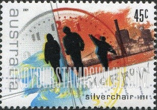 FindYourStampsValue: Rock Music: Tomorrow, by Silverchair, 1994