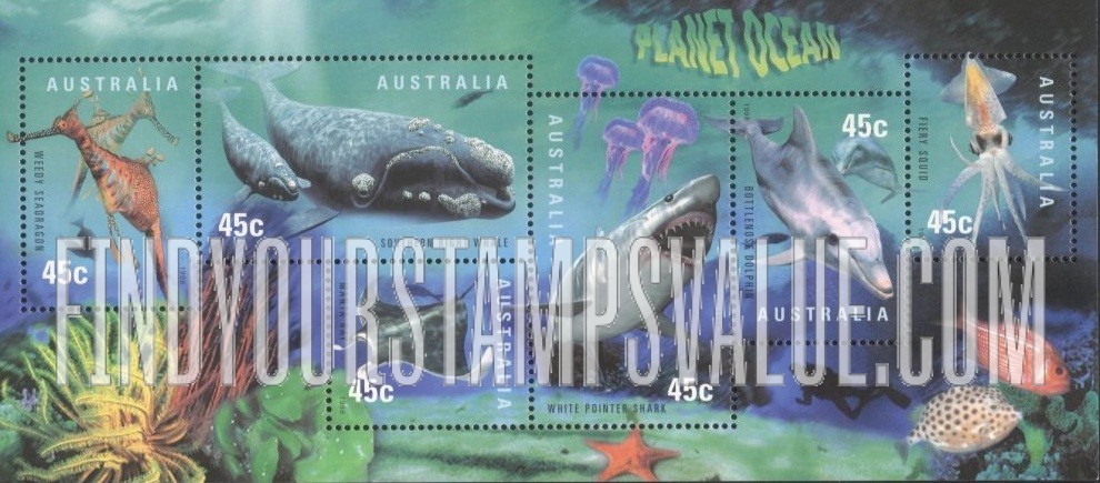 FindYourStampsValue: Marine Life