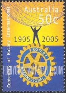 FindYourStampsValue: Rotary International, Centennial