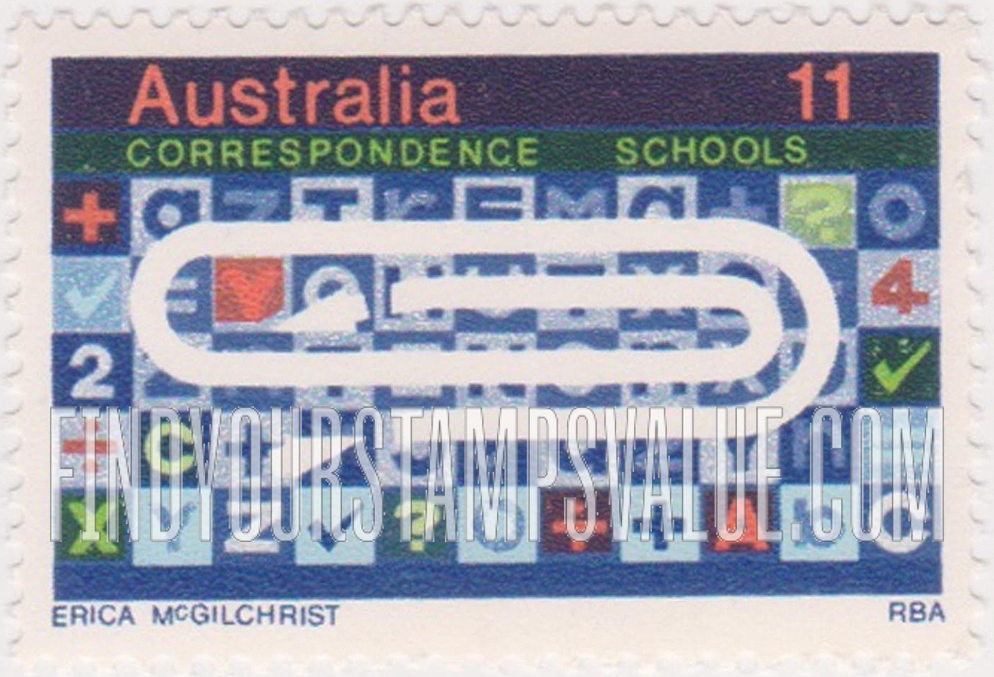 FindYourStampsValue: Correspondence Schools