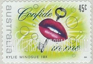 FindYourStampsValue: Rock Music: Confide in Me, by Kylie Minogue, 1994