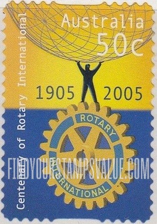 FindYourStampsValue: Rotary International, Centennial