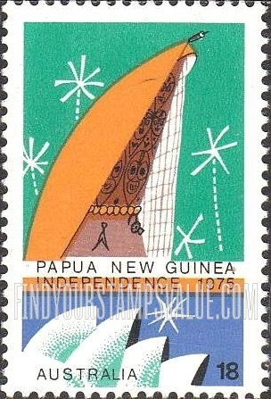 FindYourStampsValue: Spirit House (PNG) and Sydney Opera House