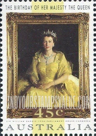FindYourStampsValue: Queen Elizabeth II, 68th birthday