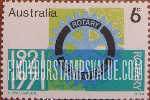 FindYourStampsValue: Rotary Emblem
