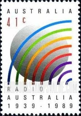 FindYourStampsValue: Radio Australia, 50th Anniversary