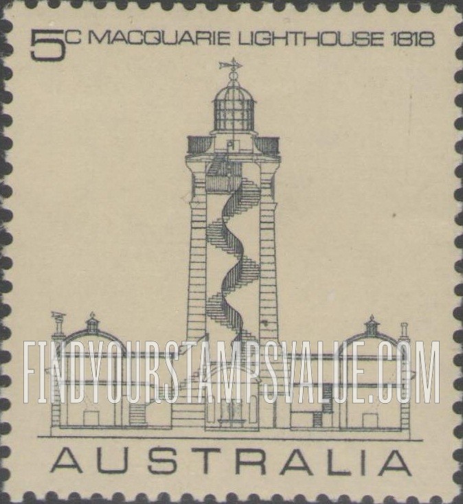 FindYourStampsValue: Macquarie Lighthouse