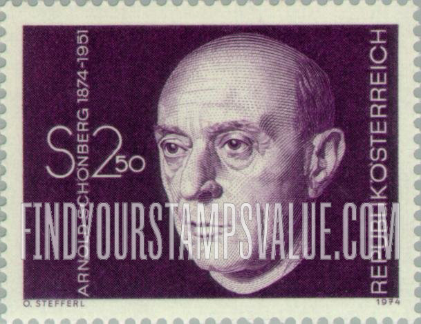 FindYourStampsValue: Arnold Schonberg
