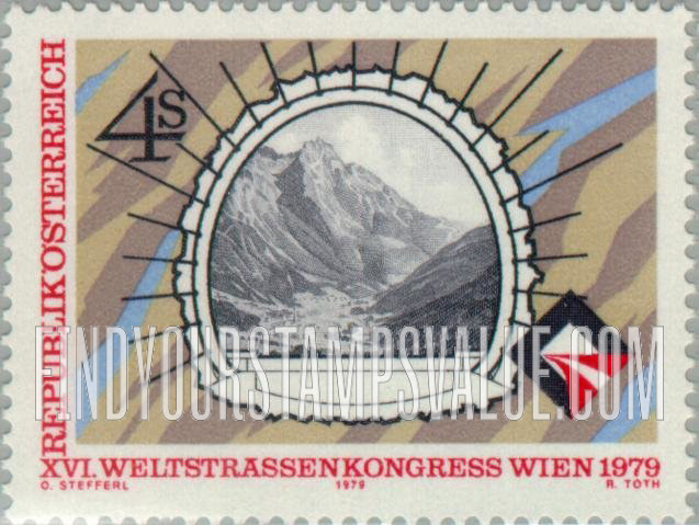 FindYourStampsValue: View of Stanz Valley through East Portal of Arlberg Tunnel