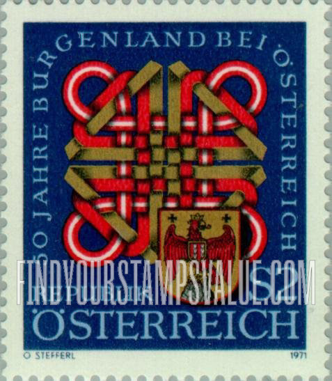 FindYourStampsValue: Arms of Burgenland