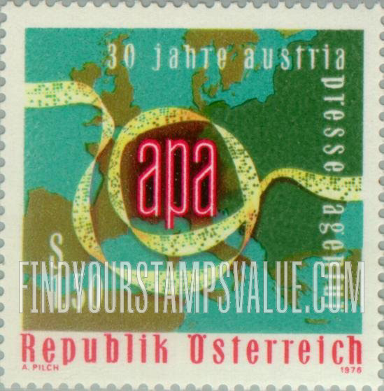 FindYourStampsValue: Punched Tape, Map of Europe