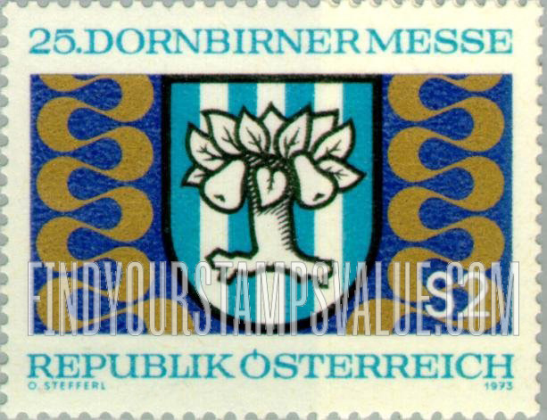 FindYourStampsValue: Dornbirn Fair Emblem