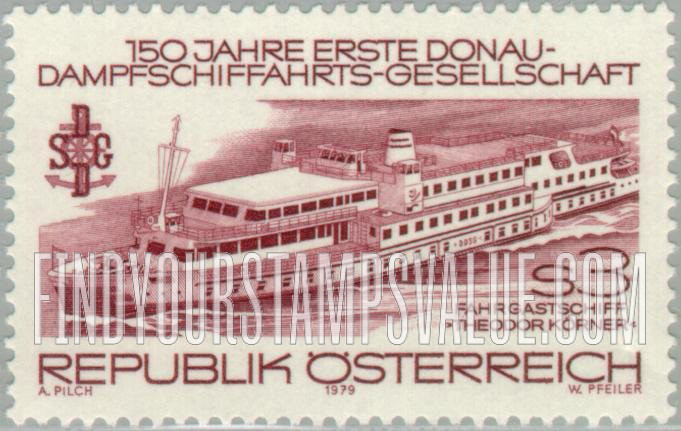 FindYourStampsValue: Passenger ship Theodor Körner