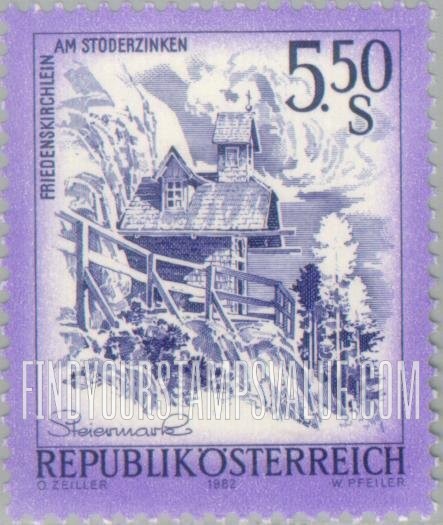 FindYourStampsValue: Peace Chapel, Stoderzinken