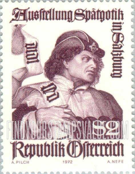 FindYourStampsValue: St. Hermes, by Conrad Laib