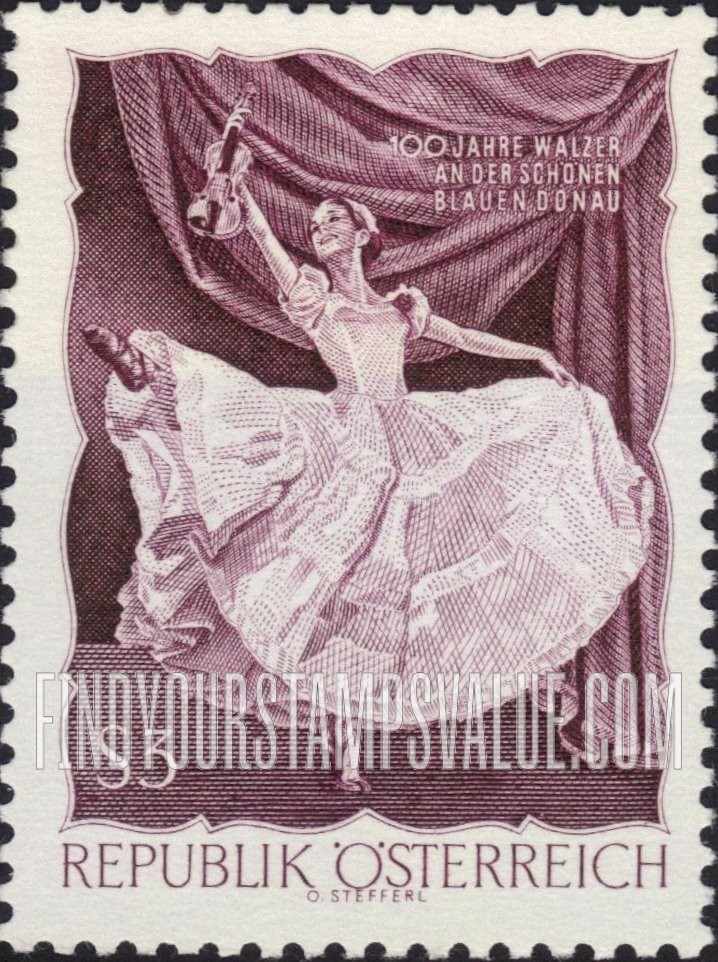 FindYourStampsValue: Ballet Dancer