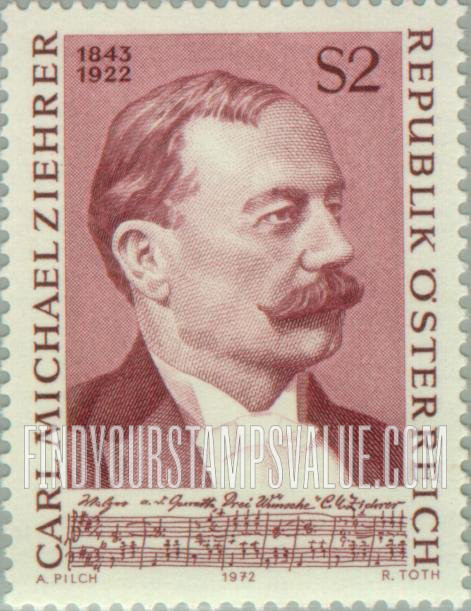 FindYourStampsValue: Carl Michael Ziehrer