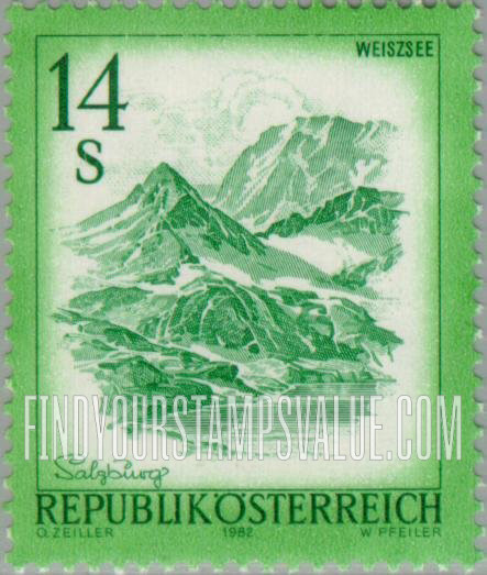 FindYourStampsValue: Weiszsee, Salzburg