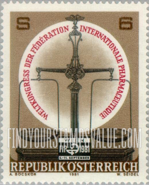 FindYourStampsValue: International Pharmaceutical Federation World Congress, Vienna: Scale