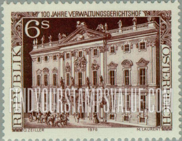 FindYourStampsValue: Administrative Court, by Salomon Klein