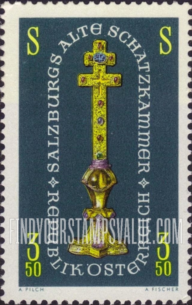 FindYourStampsValue: Medieval Gold Cross