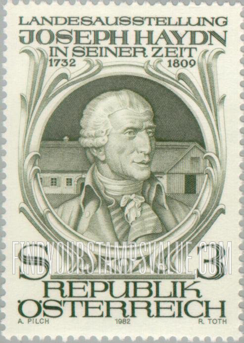 FindYourStampsValue: Haydn and His Time Exhibition, Rohrau