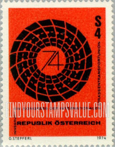 FindYourStampsValue: Road Transport Union Emblem