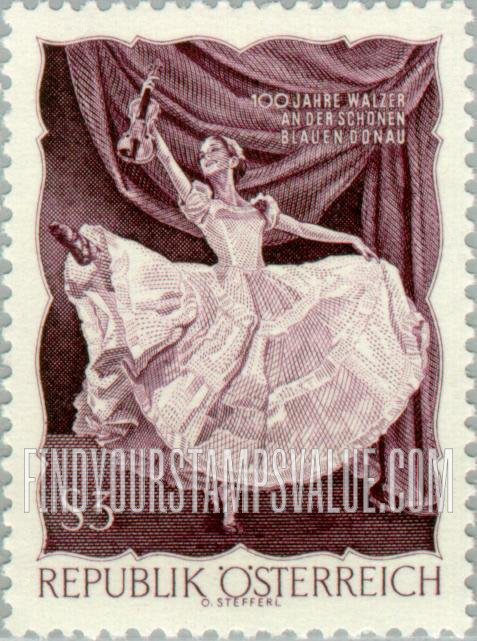 FindYourStampsValue: Ballet Dancer