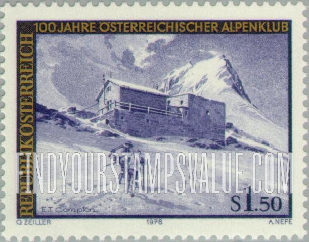 FindYourStampsValue: Archduke Johann Shelter, Grossglockner