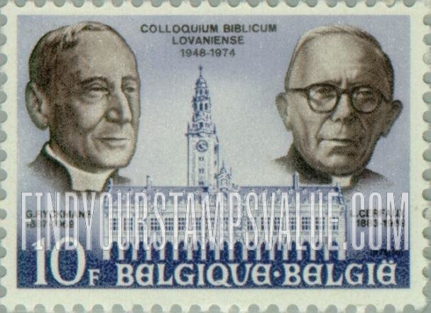 FindYourStampsValue: Library, Louvain University, Ryckmans and Cerfaux