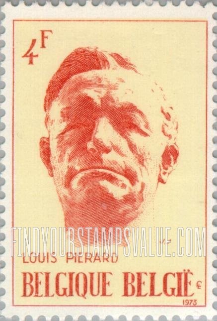 FindYourStampsValue: Louis Pierard, by M. I. Ianchelevici