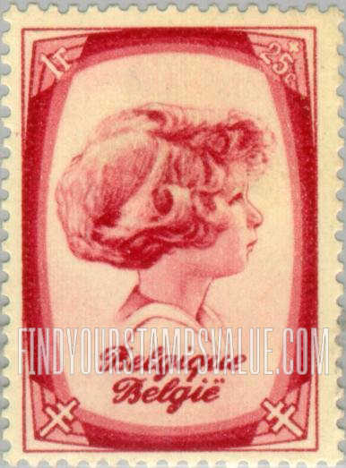 FindYourStampsValue: Semi-Postal: Prince Albert of Liege