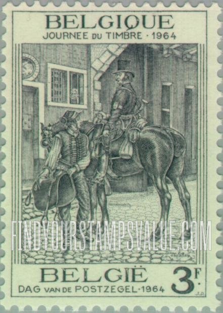 FindYourStampsValue: Postilion of Liege, 1830-40